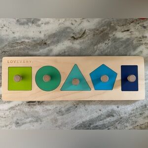 Lovevery Friends of All Shapes Puzzle